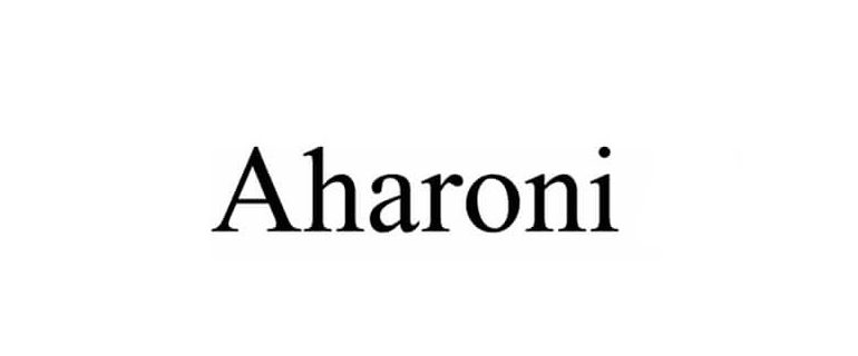 Aharoni Font