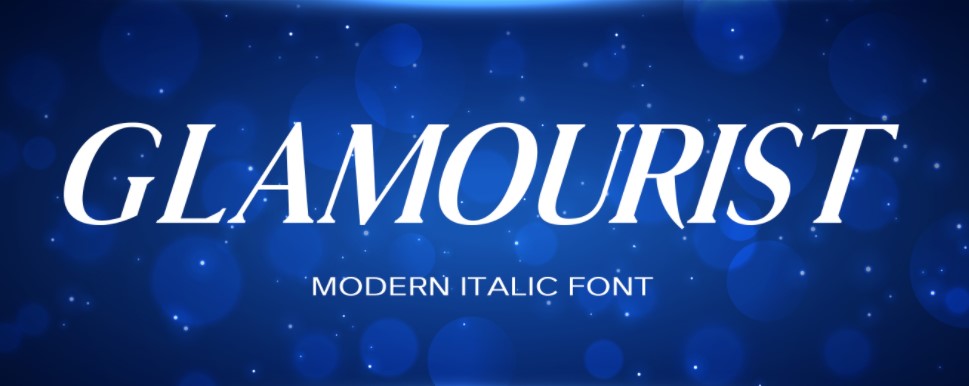Glamourist Font Usage Guide
