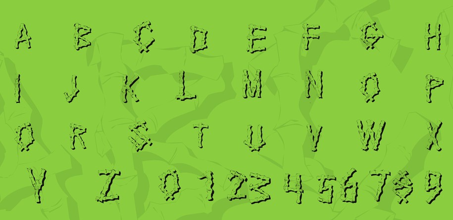 Bamboo Font View