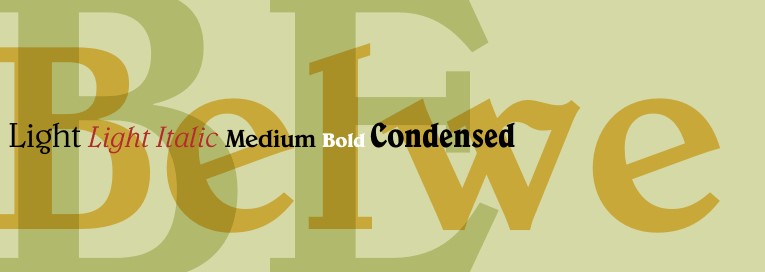 Belwe Roman Font
