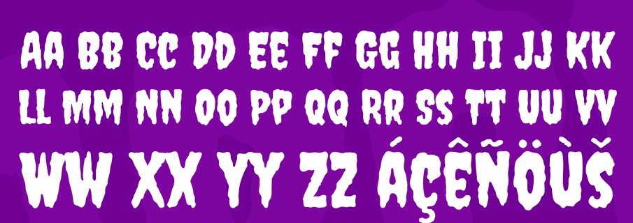 Creepster Font View