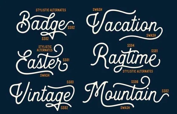 Heritage Font View