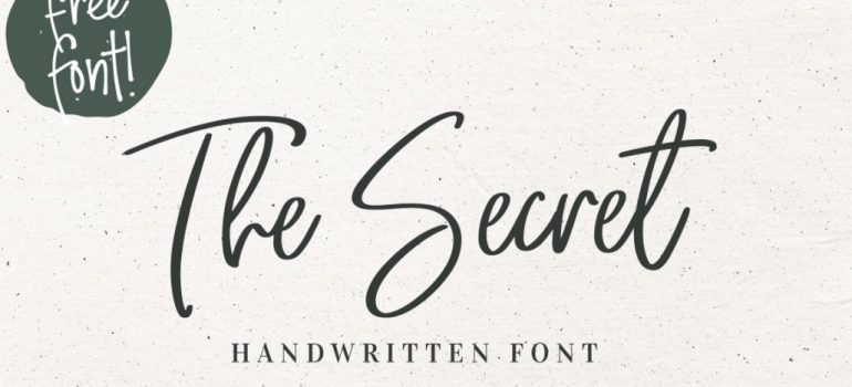 The Secret Font