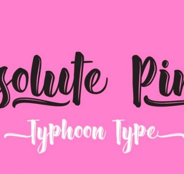 Absolute Pink Script Font View