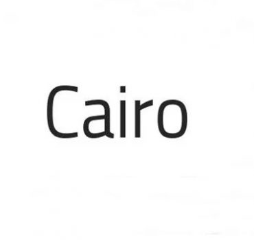 Cairo Font