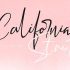 California Street Font View