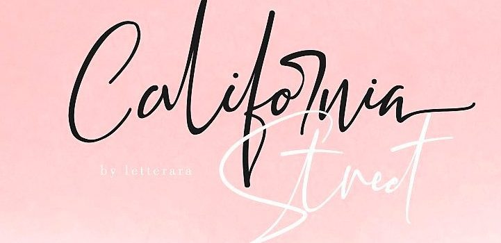 California Street Font View