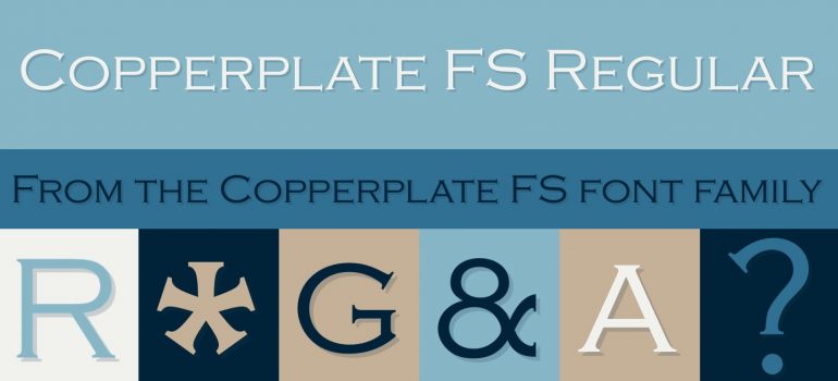 Copperplate Font