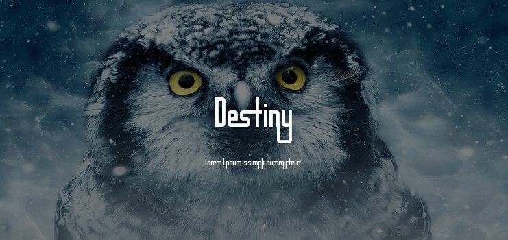 Destiny Font