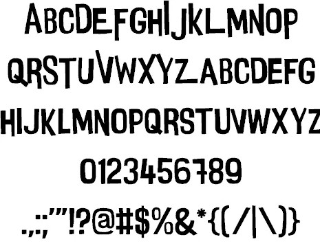 Inside Out Font View