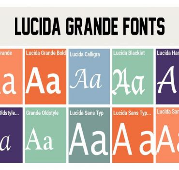 Lucida Grande Bold Font