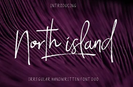 North Island Font View