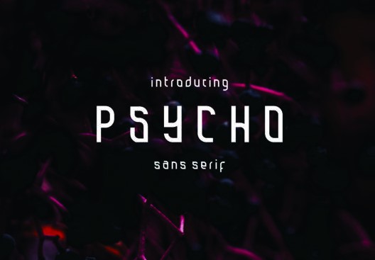 Psycho Font View