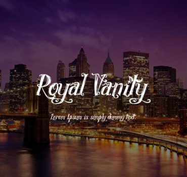 Royal Vanity Font