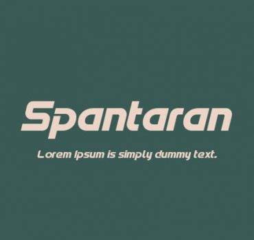 Spantaran Font