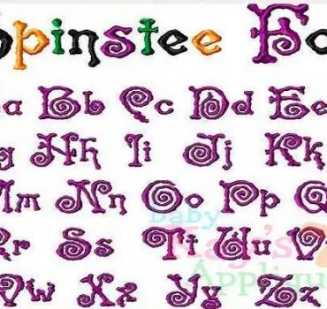 Spinstee Font View