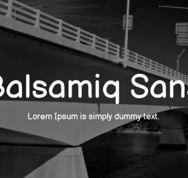 Balsamiq Sans Font