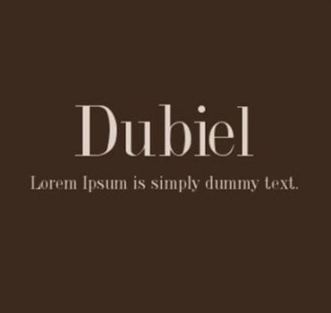 Dubiel Font