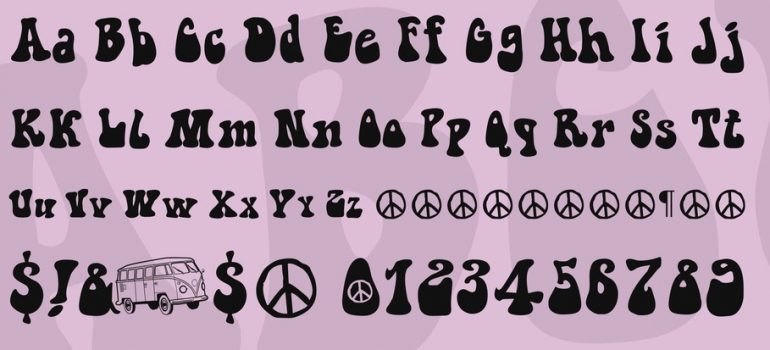 Hippie Font View