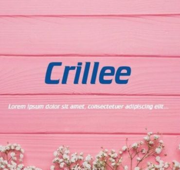 Letraset Crillee Font
