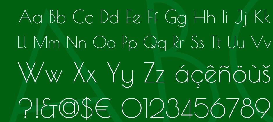 Pioret One Font View