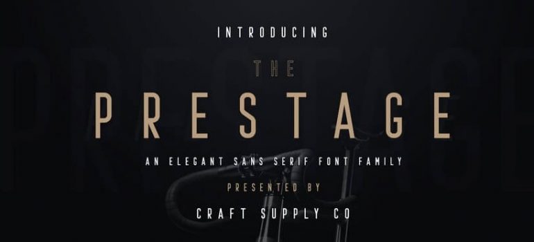 Prestage Font