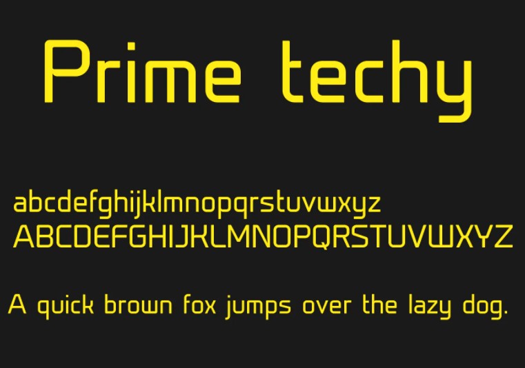 Prime Font View
