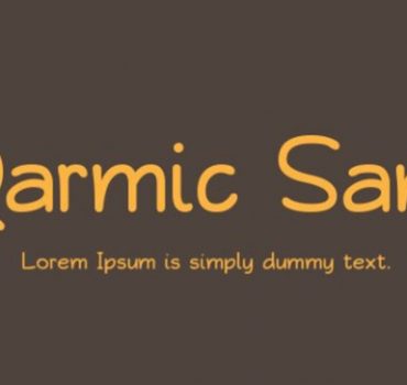Qarmic Sans Font