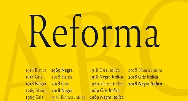 Reforma Font