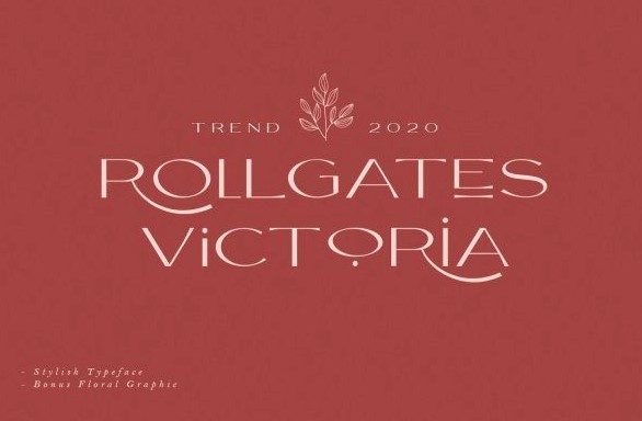 Rollgate Victoria Font View