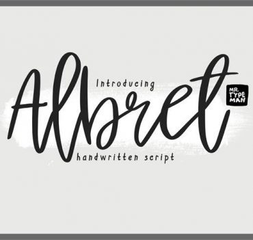Albret Handwritten Font