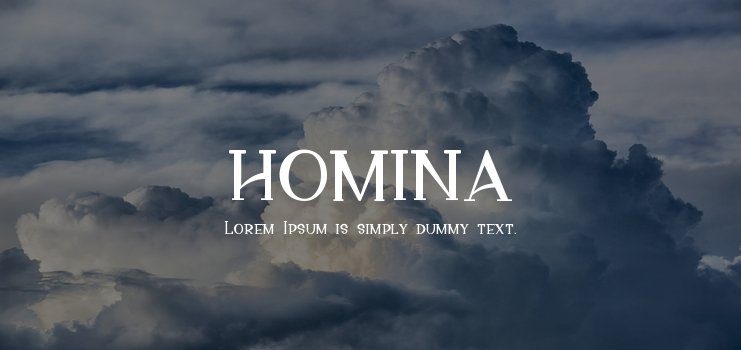 Homina Font