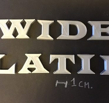 Wide Latin Font