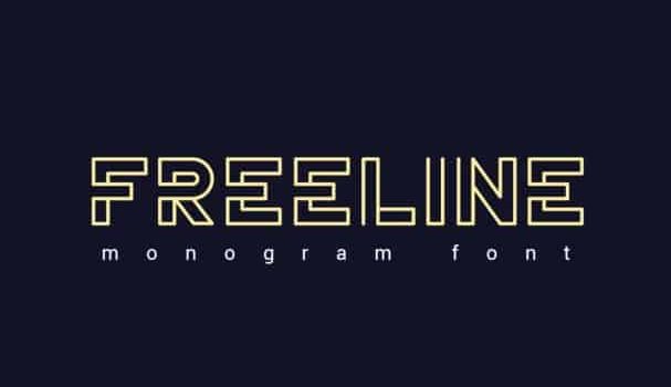 Freeline Font
