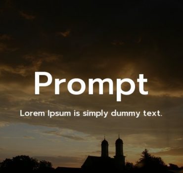 Prompt Font