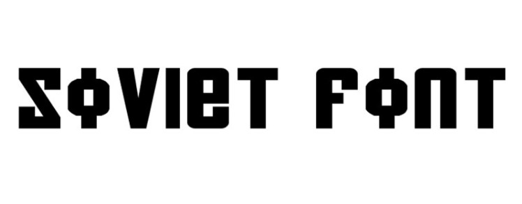 Soviet Font