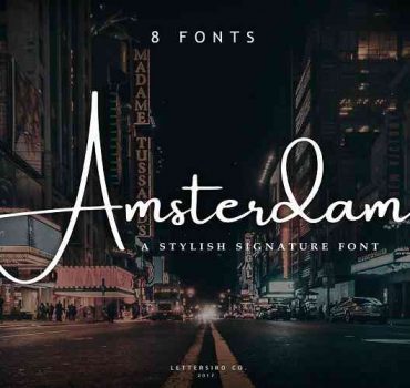 Amsterdam Signature Font