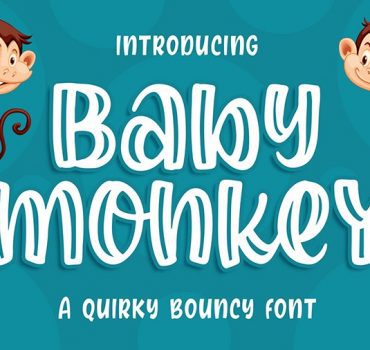 Baby Monkey Font