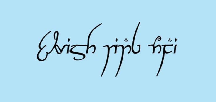 Elvish Ring Font