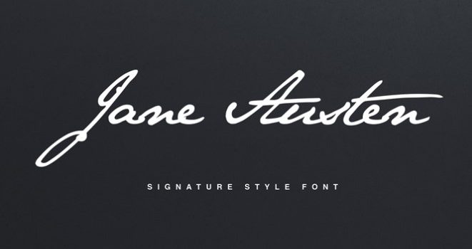 Jane Austen Font