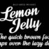 Lemon Jelly Font