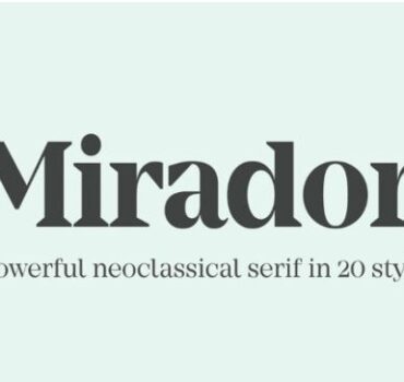 Mirador Font