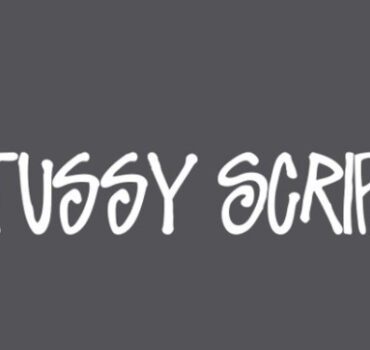 Stussy Font