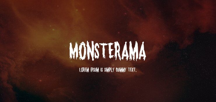 Monsterama Font