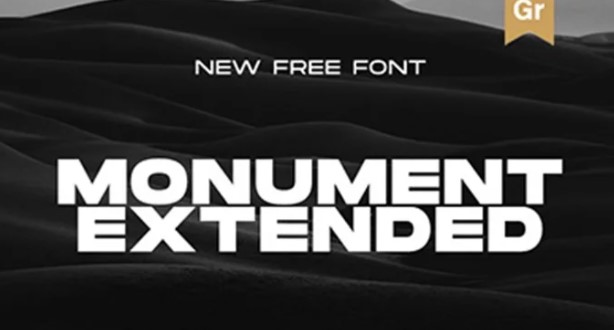 Monument Extended Font