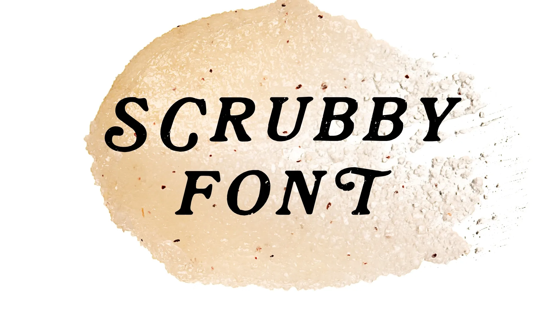 Scrubby Font