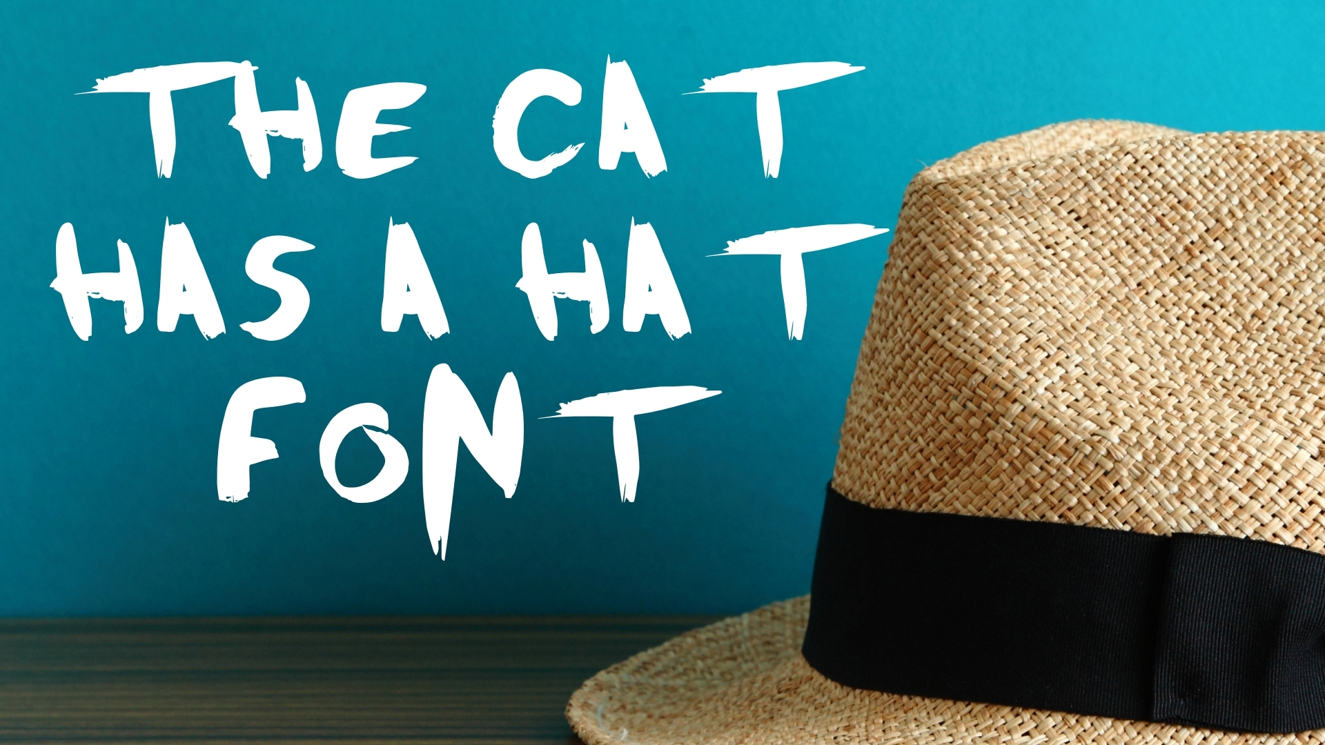 The Cat Has a Hat Font