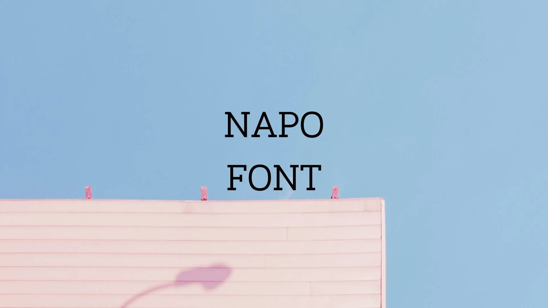 Napo Font