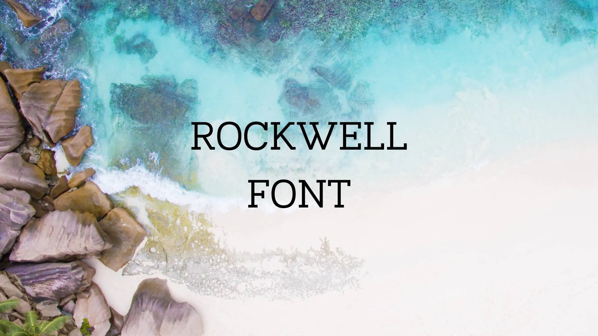 Rockwell Font