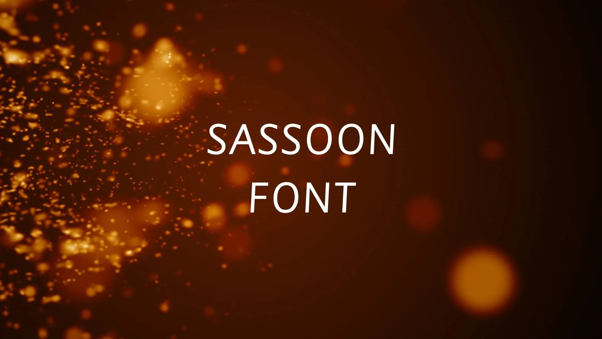 Sassoon Font